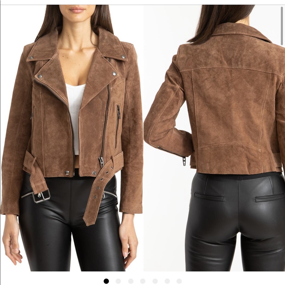 NWTS BlankNYC suede jacket